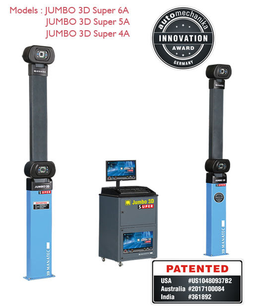ALINEADORA CAMION MANATEC JUMBO 3D 4A, 5A & 6A