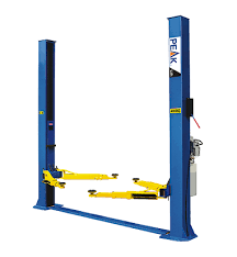 ELEVADOR 2 COL.4.0 TON. 220V. BASE INFERIOR 208