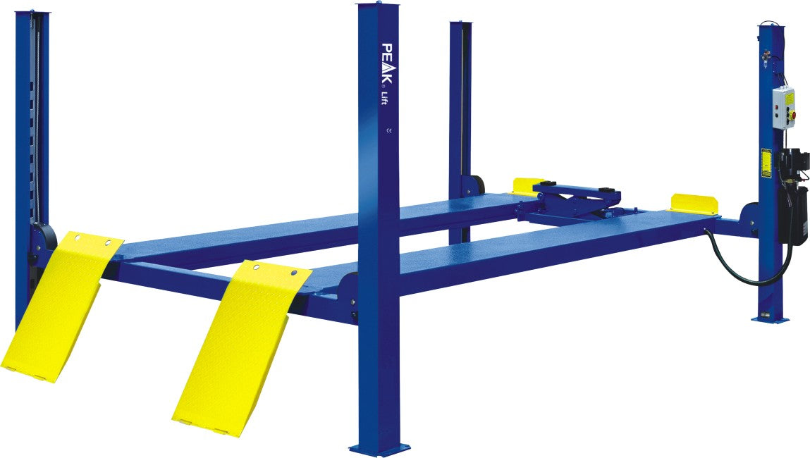 ELEVADOR 4 COLUMNAS 5.5 TON. 220V.