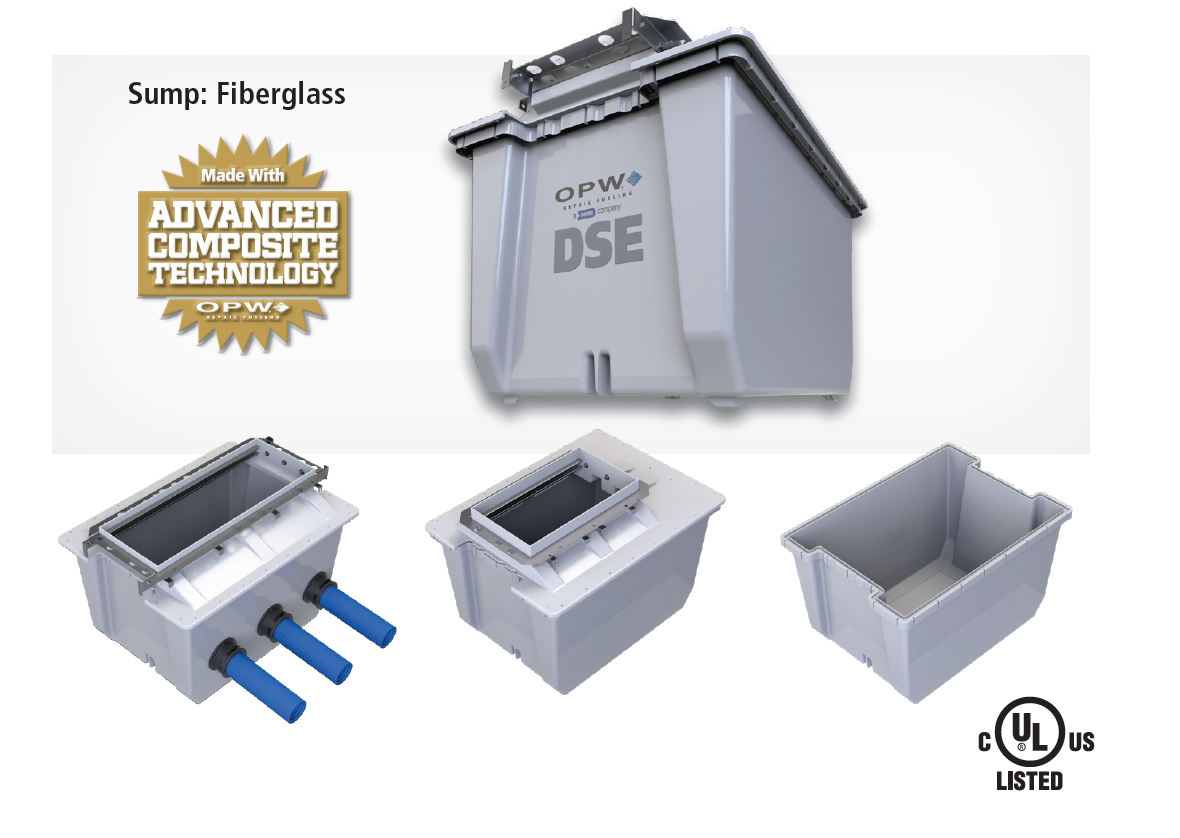 SUMP PARA SURTIDORES Y DISPENSADORES FIBRA DE VIDRIO