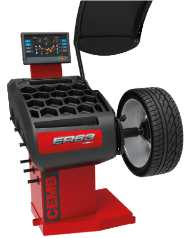 BALANCEADORA DE NEUMATICOS PARA AUTOS Y CAMIONETAS CEMB
